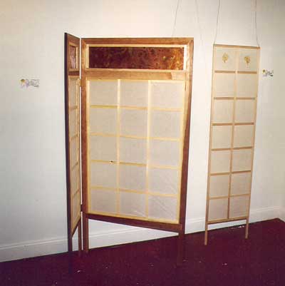 Japanese paper screens