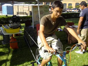 bicycle powered hollander beater